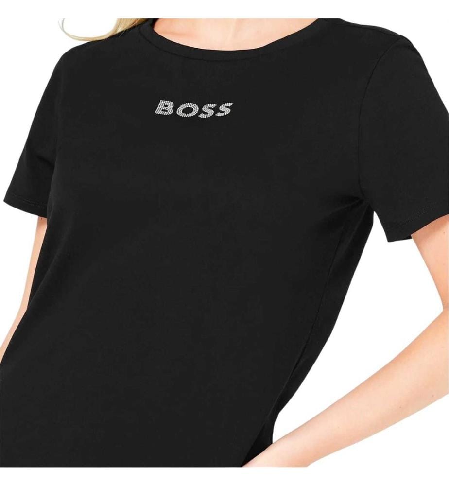 Hugo Boss Womens/Ladies Diamante Logo T-Shirt