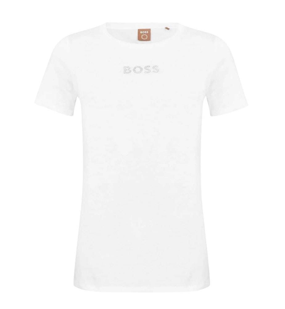 Hugo Boss Womens/Ladies Diamante Logo T-Shirt