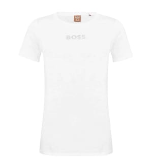 Hugo Boss Womens/Ladies Diamante Logo T-Shirt