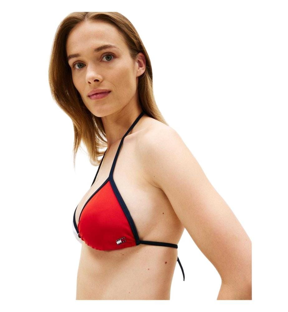 Tommy Hilfiger Womens/Ladies Flag Triangle Cups Bikini Top