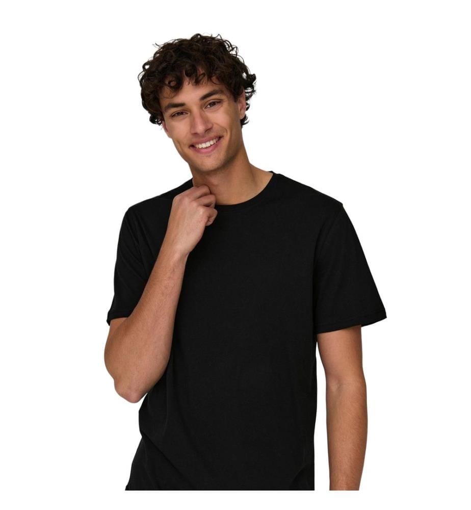 Only and Sons - T-Shirt für Herren, Rundhalsausschnitt, Übergross