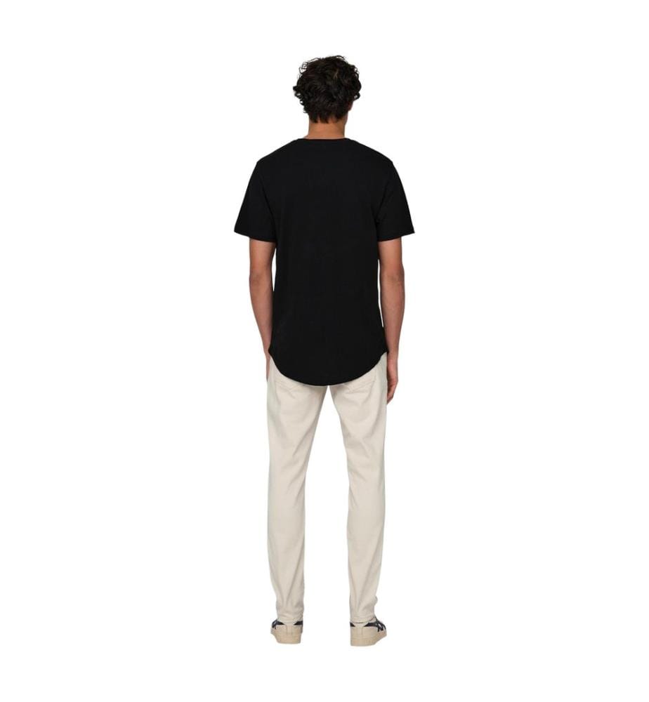 Only and Sons - T-Shirt für Herren, Rundhalsausschnitt, Übergross
