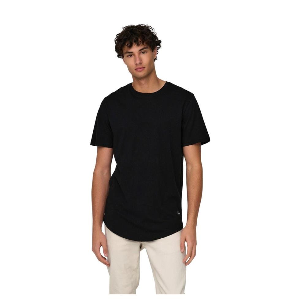 Only and Sons - T-Shirt für Herren, Rundhalsausschnitt, Übergross