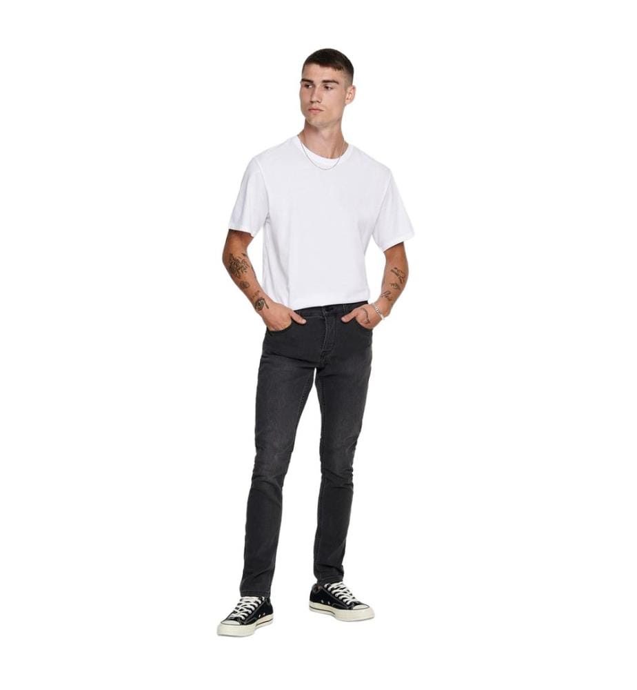 Only and Sons - T-Shirt für Herren, Rundhalsausschnitt, Übergross