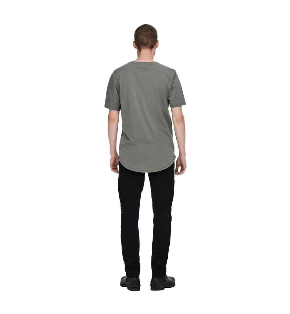 Only and Sons - T-Shirt für Herren, Rundhalsausschnitt, Übergross