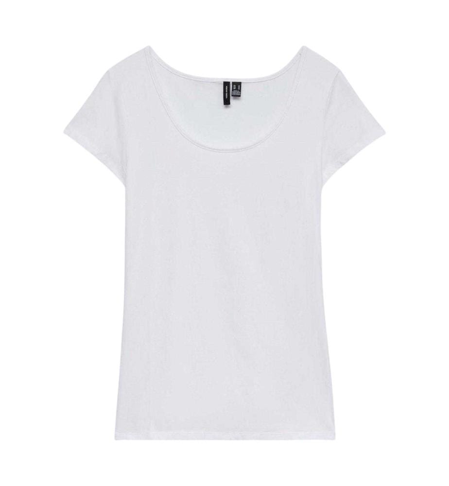 Vero Moda Womens/Ladies Plain Scoop Neck Regular T-Shirt