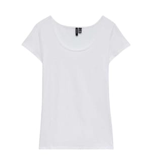 Vero Moda Womens/Ladies Plain Scoop Neck Regular T-Shirt