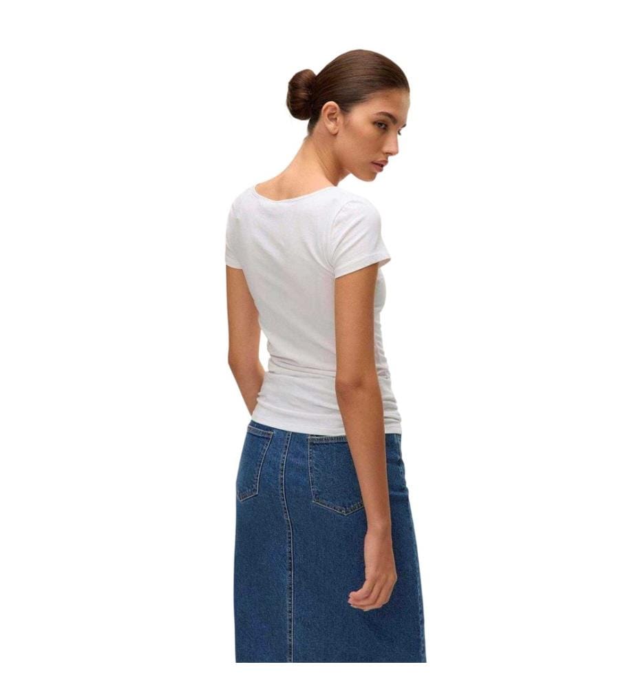 Vero Moda Womens/Ladies Plain Scoop Neck Regular T-Shirt