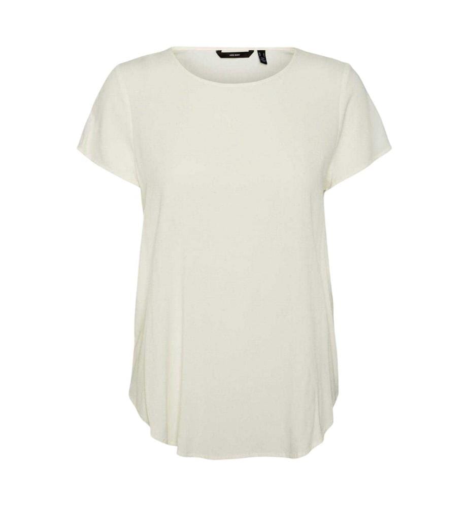 Vero Moda Womens/Ladies Crew Neck Short-Sleeved Blouse
