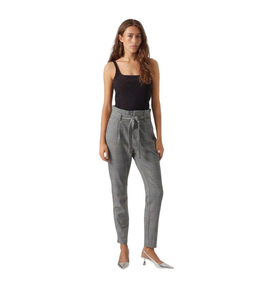Vero Moda Womens/Ladies Plaid Paperbag Petite Trousers