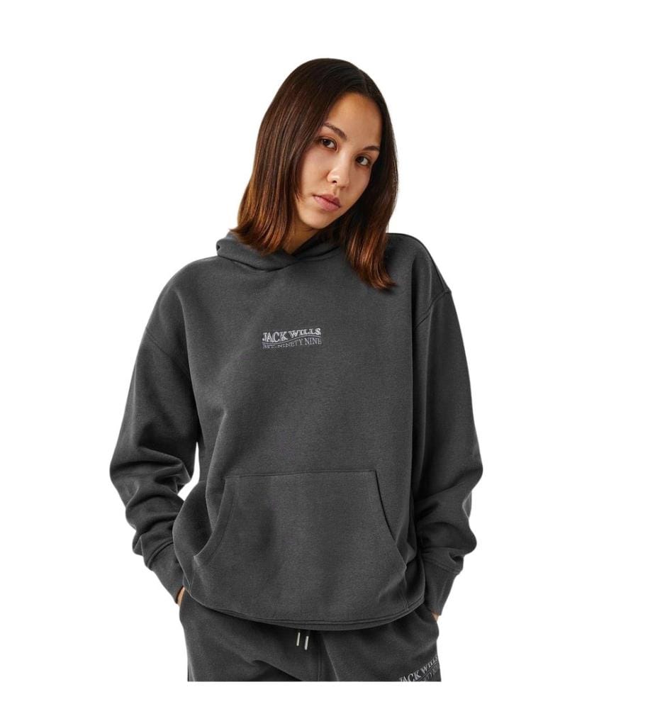 Jack Wills Womens/Ladies Embroidered Relaxed Fit Hoodie