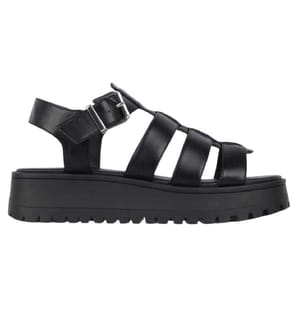 Jack Wills - "Gladiator" Sandalen für Damen, Plattform-Absatz