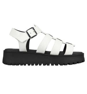 Jack Wills - "Gladiator" Sandalen für Damen, Plattform-Absatz