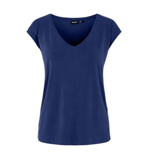 Pieces Womens/Ladies Pckamala Knitted V Neck T-Shirt