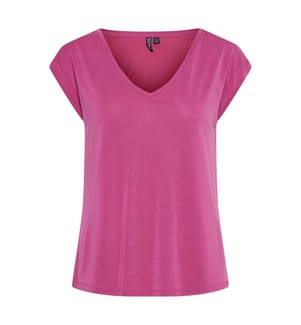 Pieces Womens/Ladies Pckamala Knitted V Neck T-Shirt