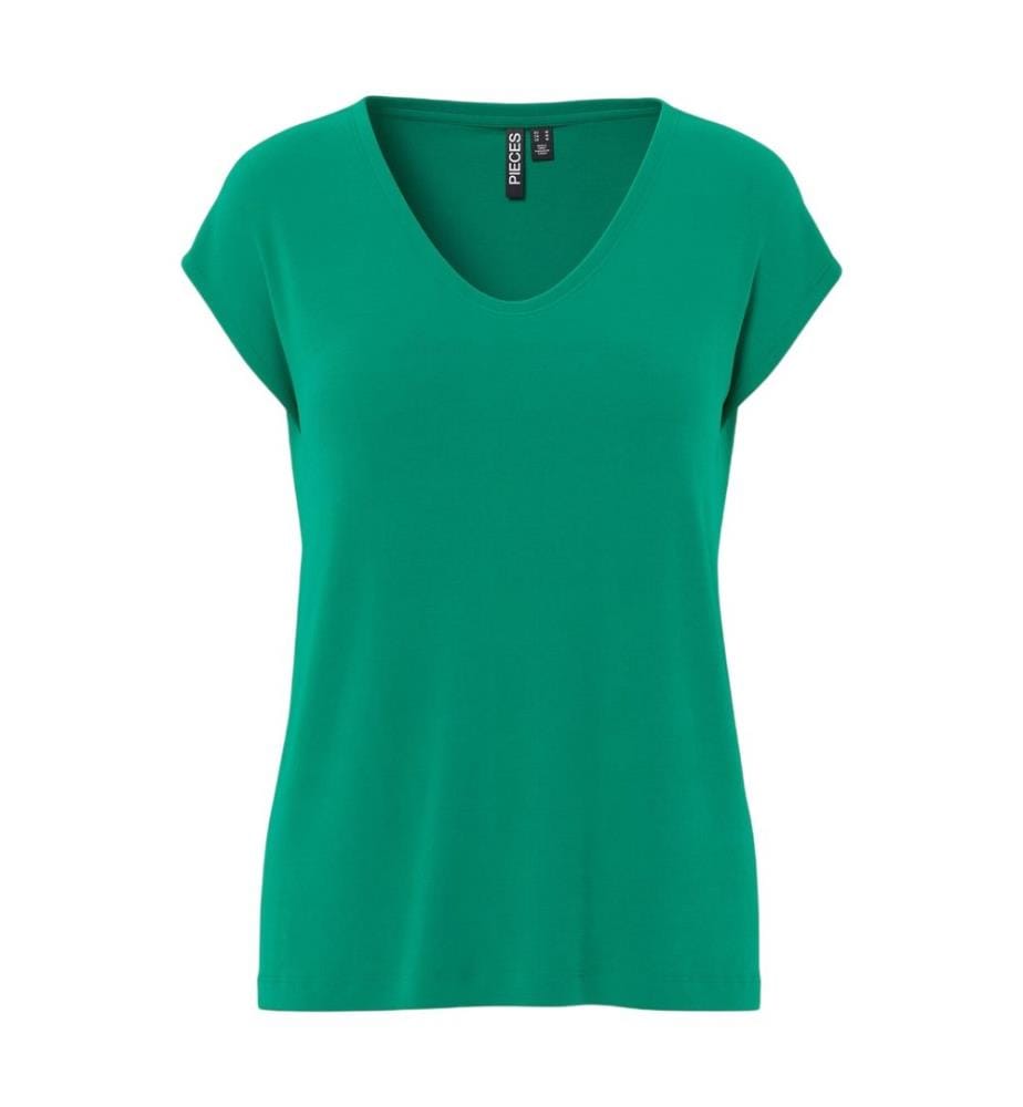 Pieces Womens/Ladies Pckamala Knitted V Neck T-Shirt