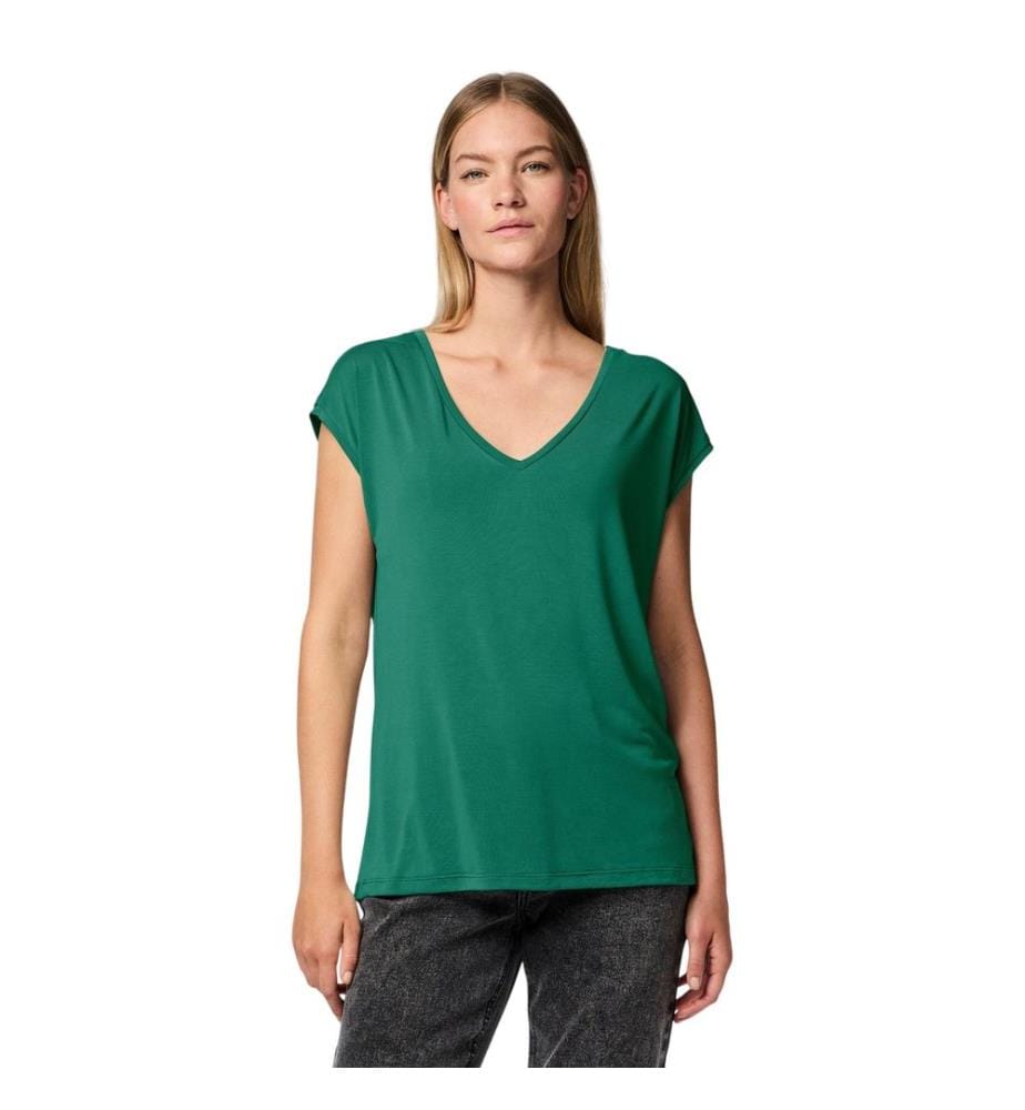 Pieces Womens/Ladies Pckamala Knitted V Neck T-Shirt