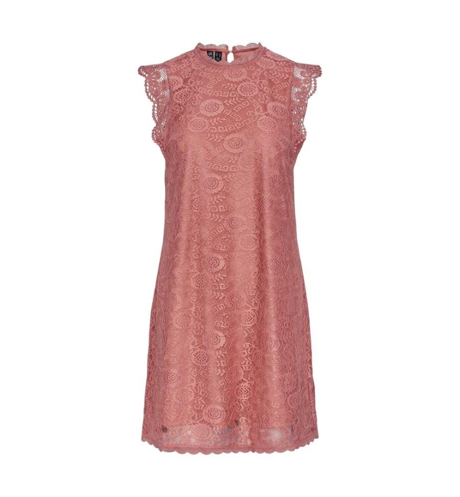 Pieces Womens/Ladies Olline Lace Casual Mini Dress