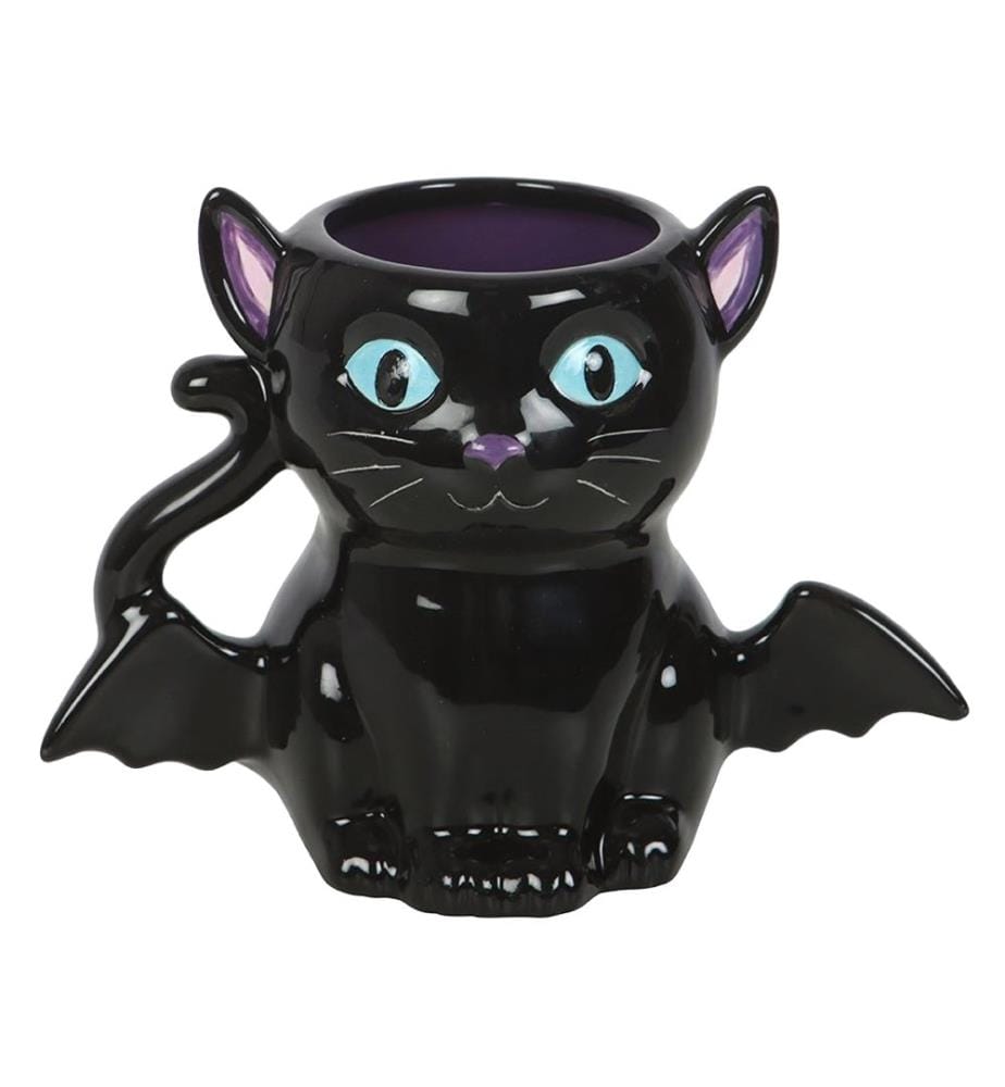 Something Different Cute And Creepy Bat Cat Mug