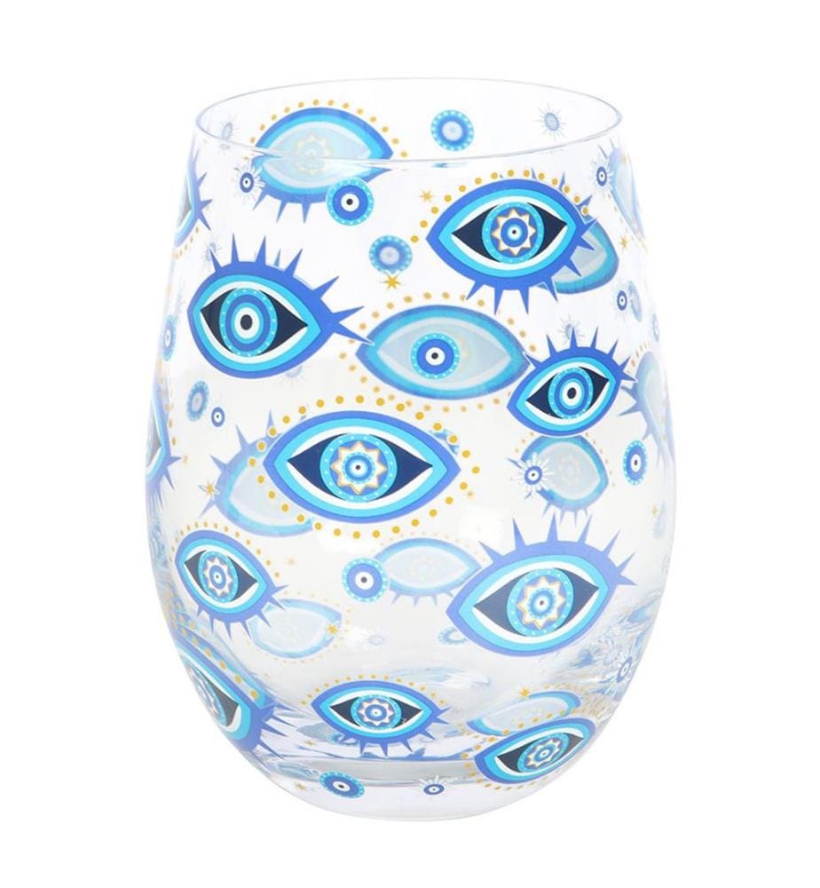 Something Different All Seeing Eye Stampato Bicchiere Senza Stelo