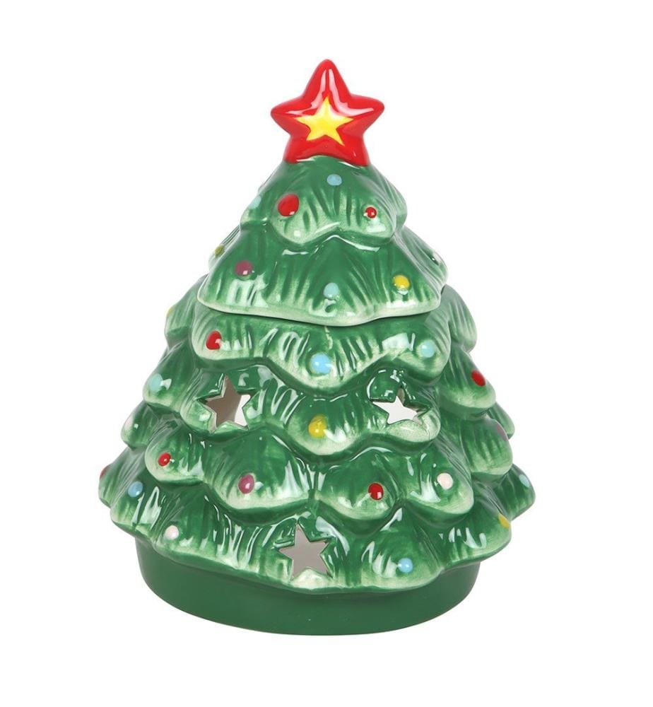 Something Different - Brûleur d´huile motif Sapin de Noël NOSTALGIC