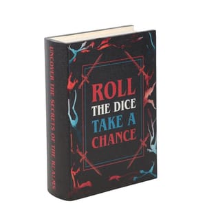 Something Different - Boîte de rangement ROLL THE DICE TAKE A CHANCE