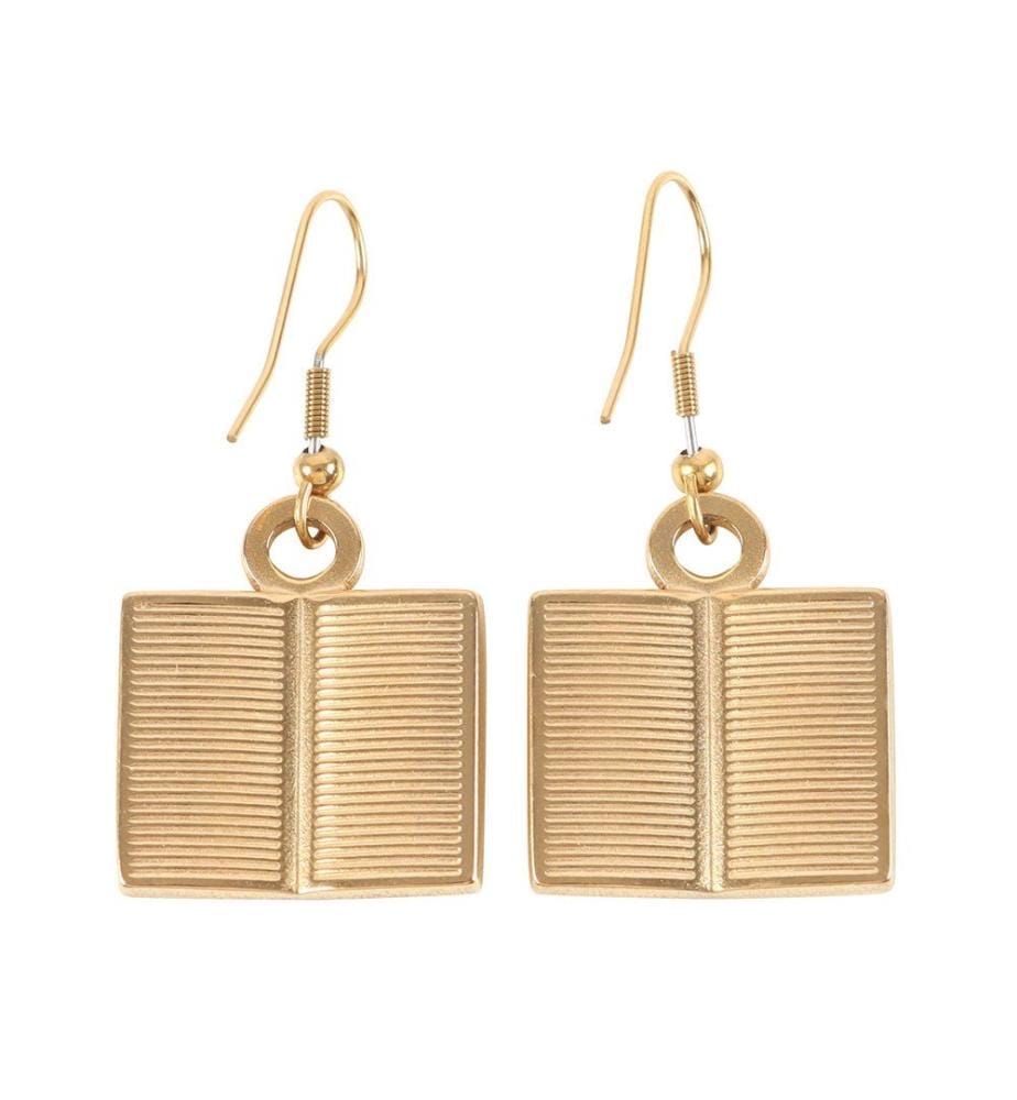 Something Different - Boucles d´oreilles motif Book Worm - Femme