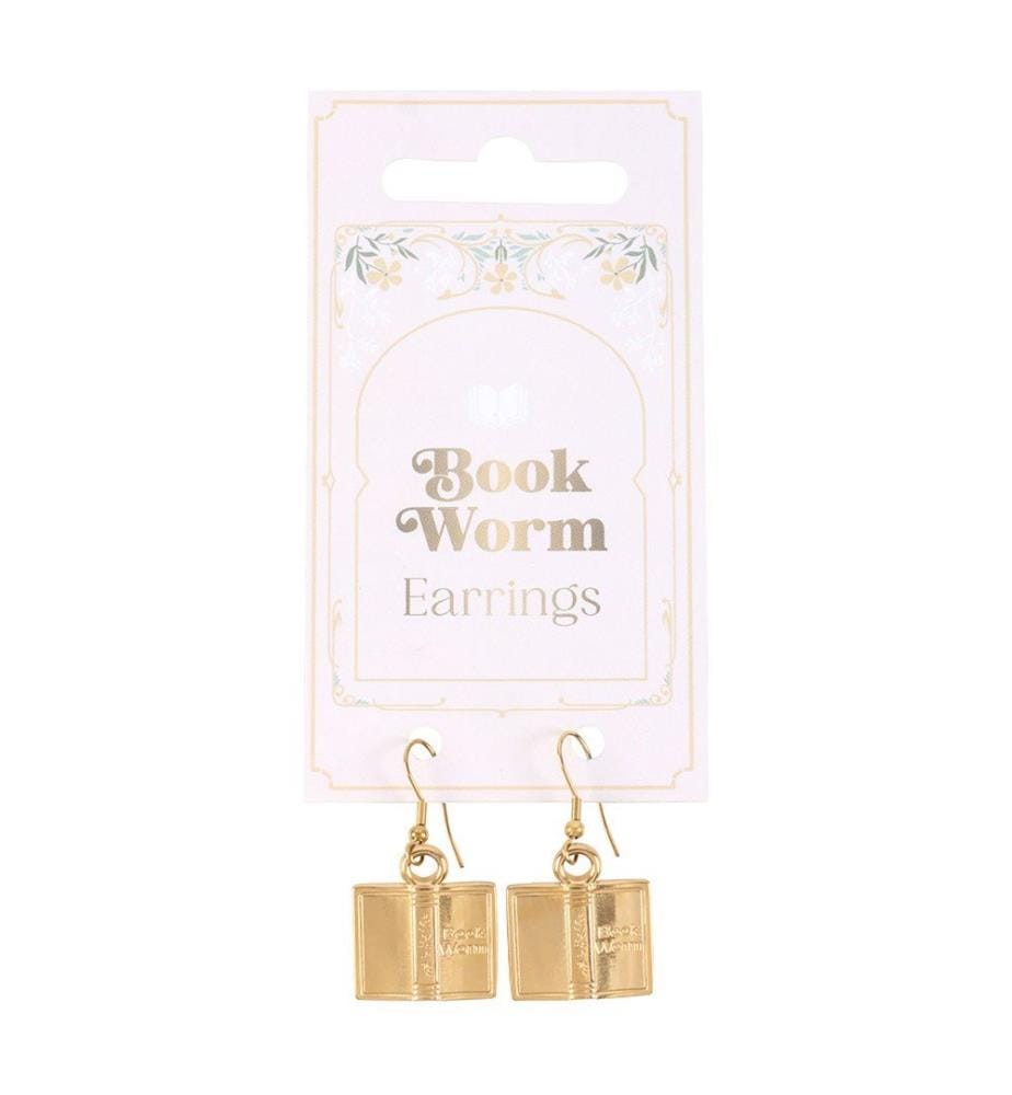 Something Different - Boucles d´oreilles motif Book Worm - Femme