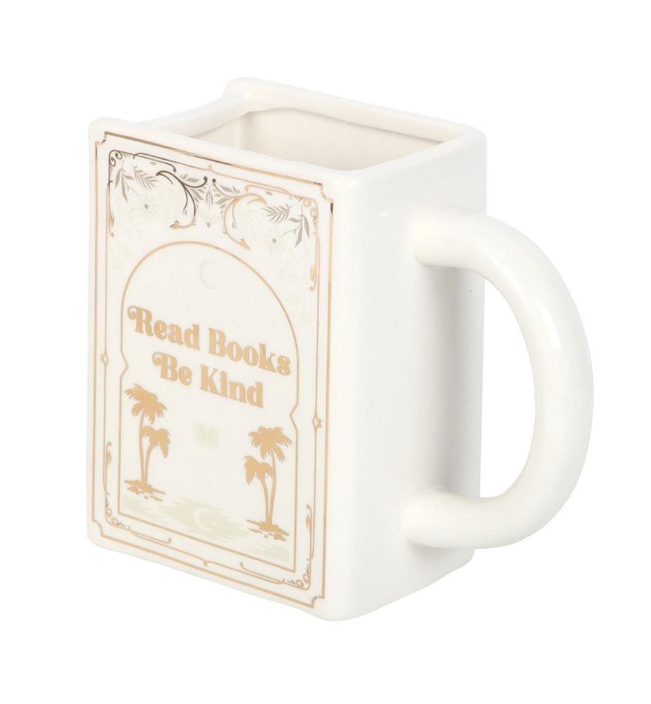 Something Different Read Books Be Kind Shaped Mug