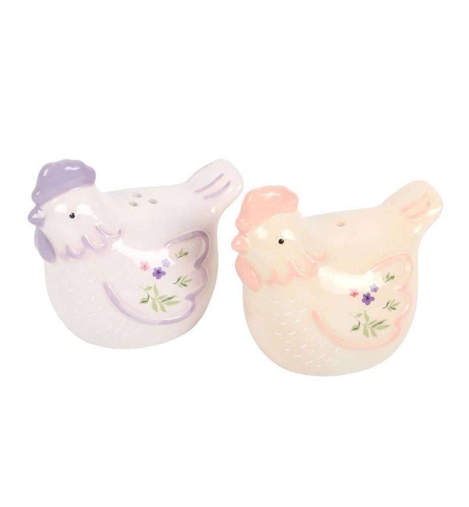 Something Different Fig & Hen Salt and Pepper Shakers (Pack of 2)