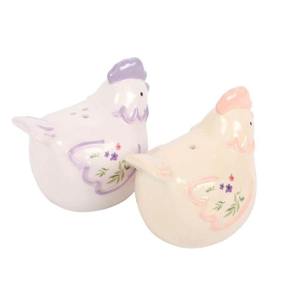 Something Different Fig & Hen Salt and Pepper Shakers (Pack of 2)