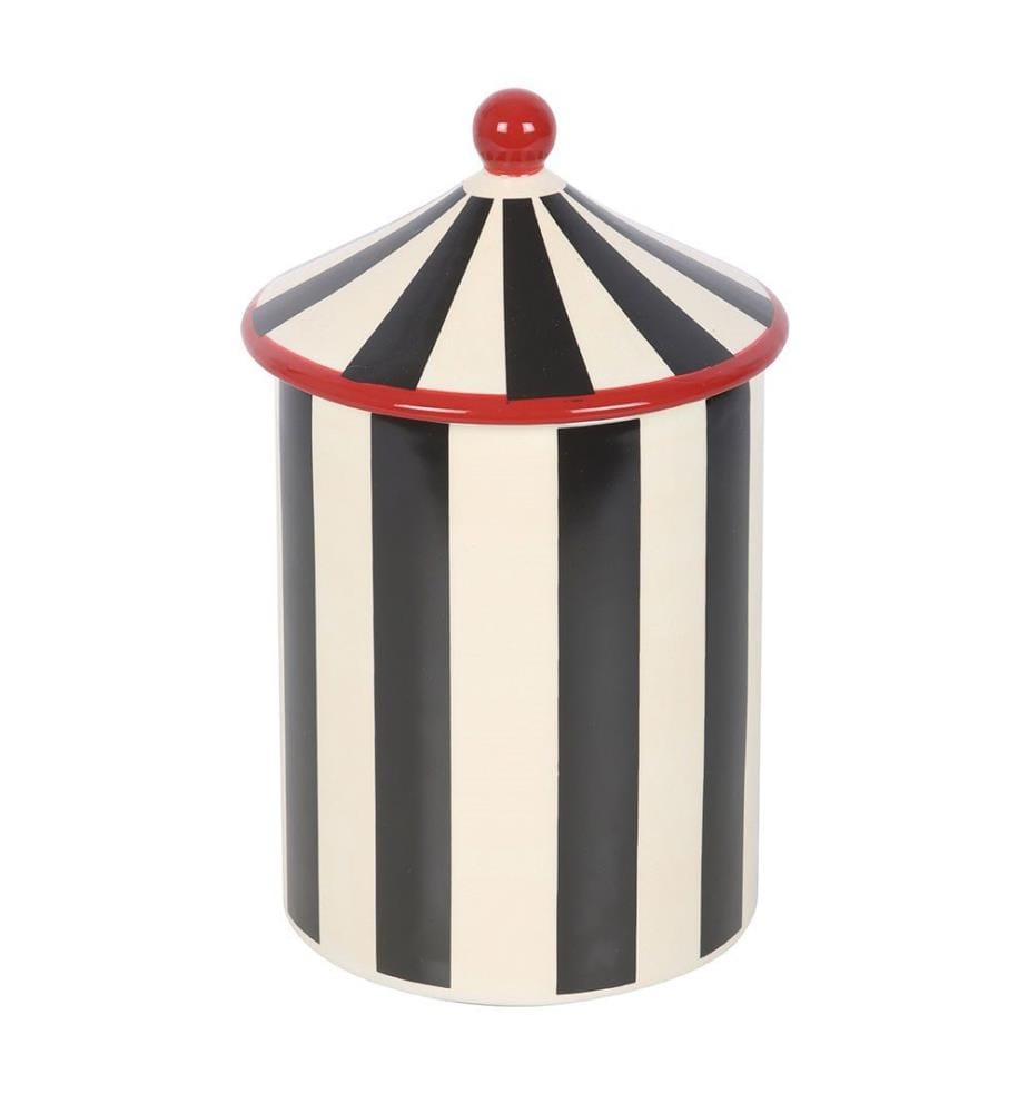 Something Different - Pot de rangement motif/style chapiteau de cirque
