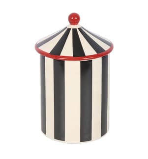 Something Different - Pot de rangement motif/style chapiteau de cirque