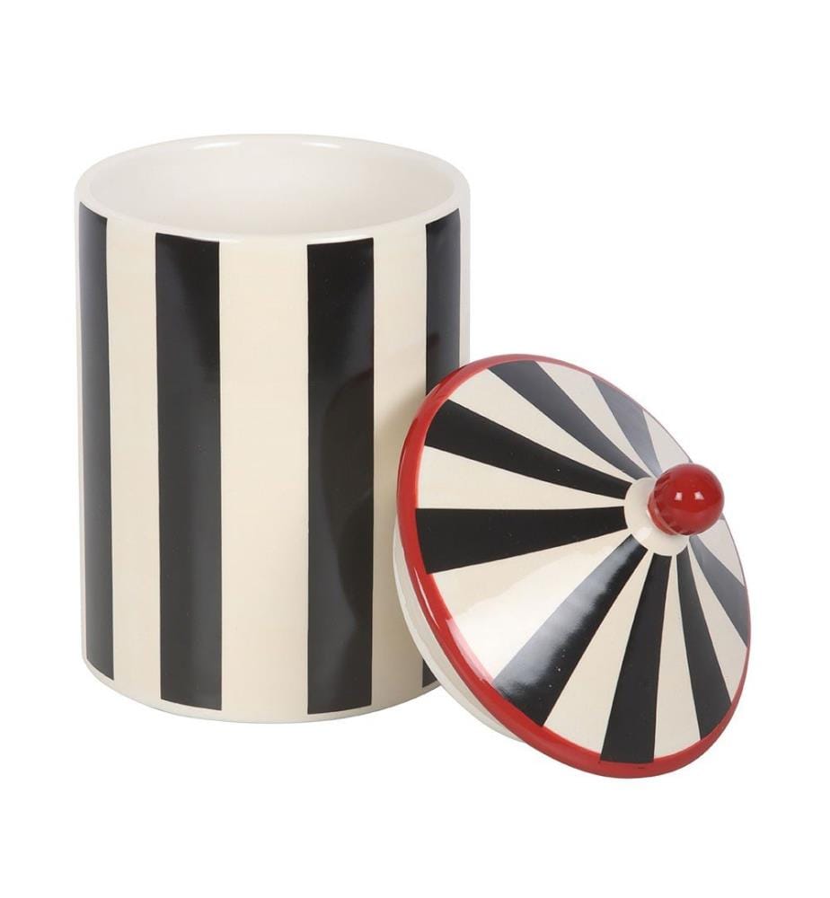Something Different - Pot de rangement motif/style chapiteau de cirque