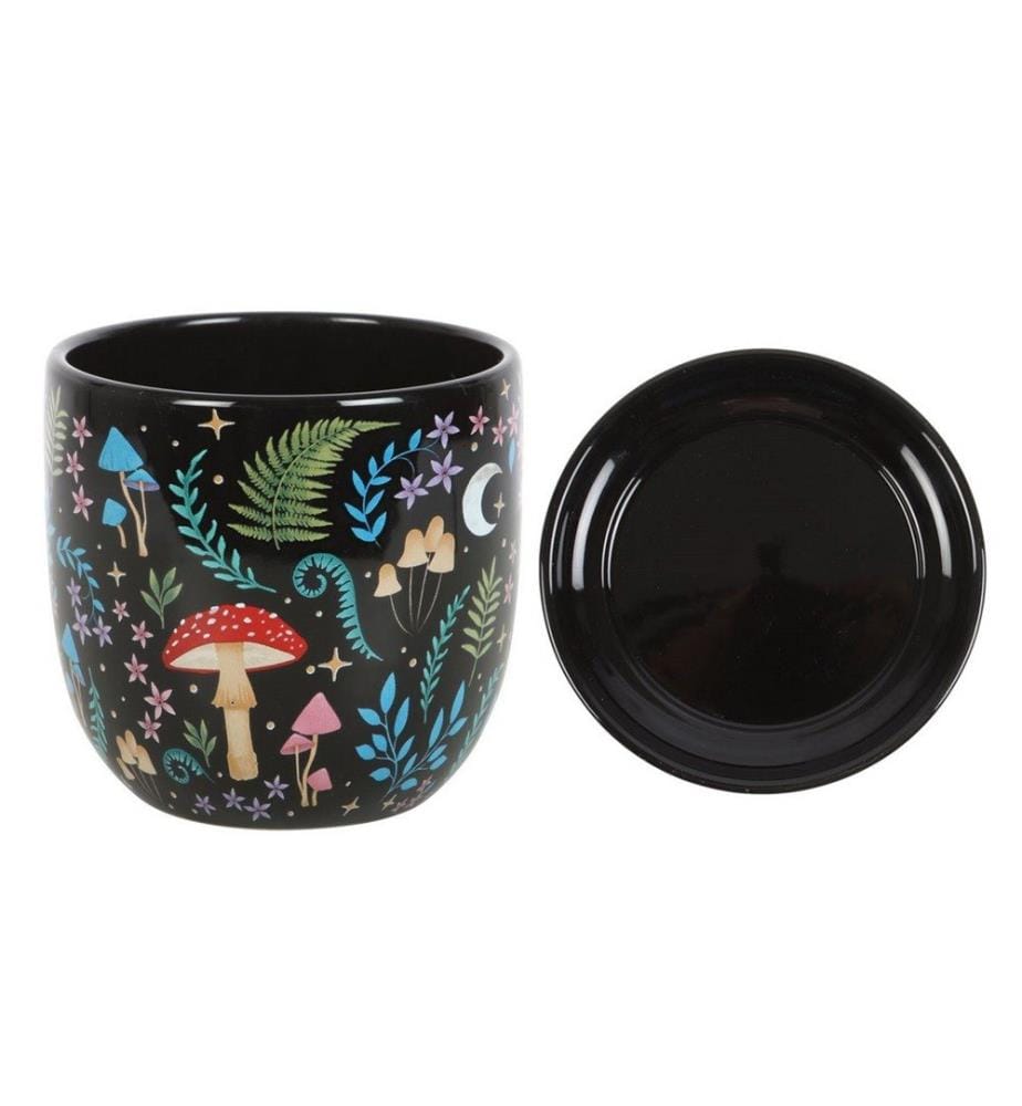 Something Different Dark Forest Stampato Ceramic Vaso per Piante