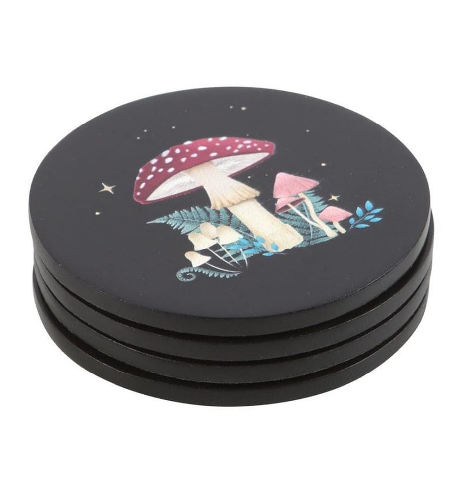 Something Different Dark Forest Set di Sottobicchieri Misura Confezione 5