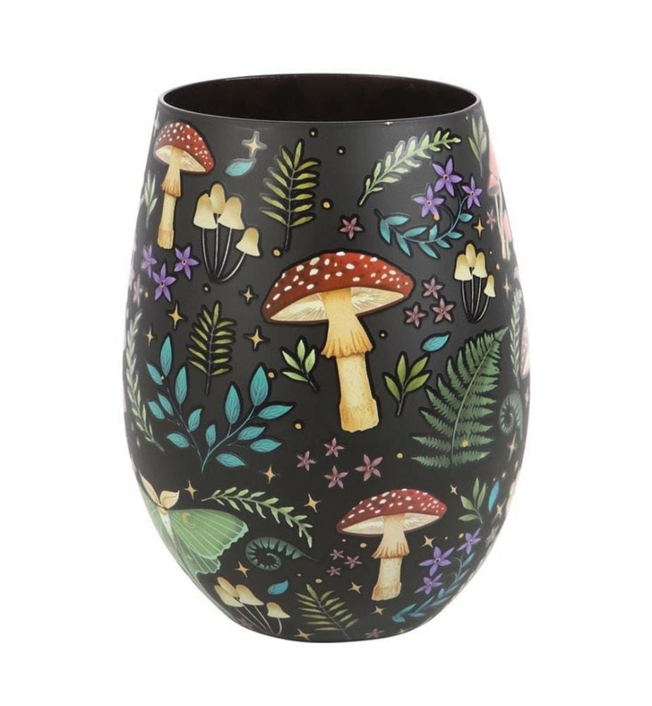 Something Different Dark Forest Stampato Bicchiere da Vino Senza Stelo