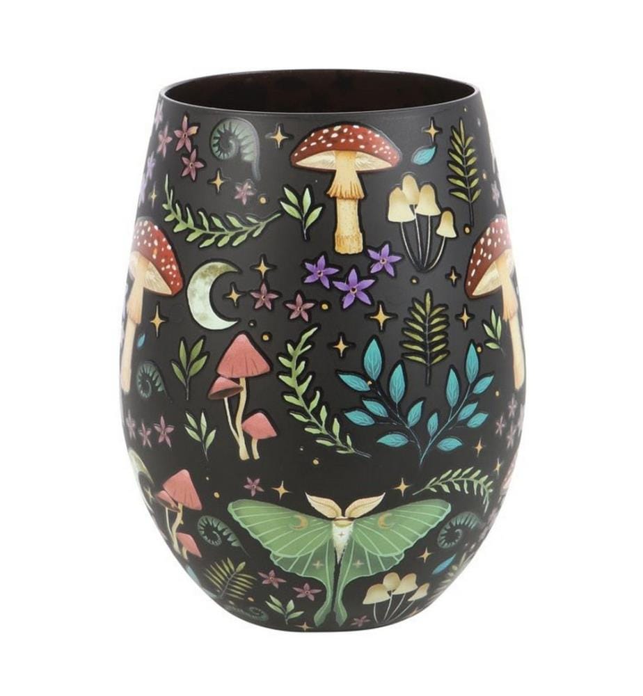 Something Different Dark Forest Stampato Bicchiere da Vino Senza Stelo