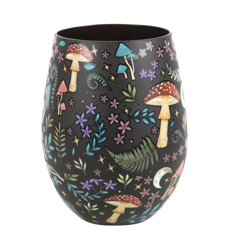 Something Different Dark Forest Stampato Bicchiere da Vino Senza Stelo