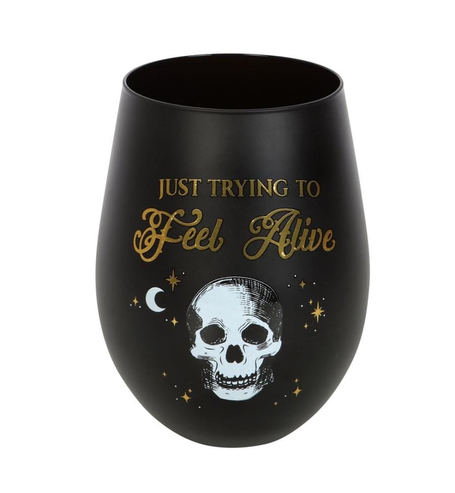 Something Different Just Trying To Feel Alive Bicchiere da Vino Senza Stelo