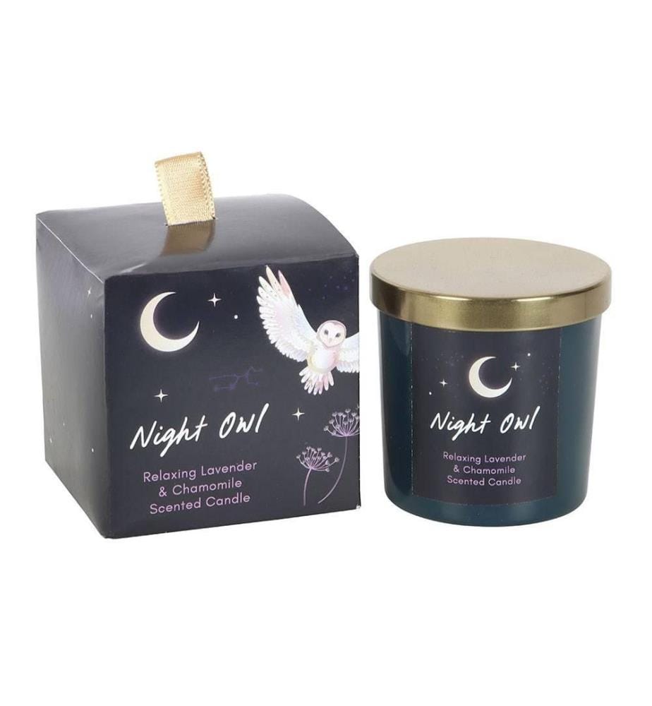 Something Different - Kerze "Night Owl", Lavendel und Kamille
