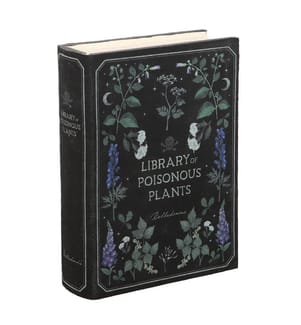 Something DifferentLibrary of Poisonous Plants Libro Scatola per Stoccaggio