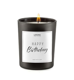 200 g - Happy Birthday Spruchkerze