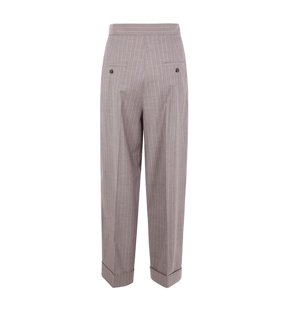Pantaloni corti in lana leggera - Sabbia scuro