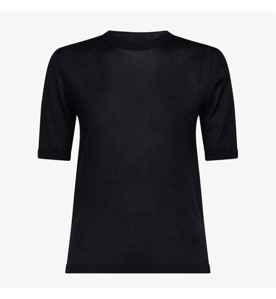 Maglione classico leggero - Nero