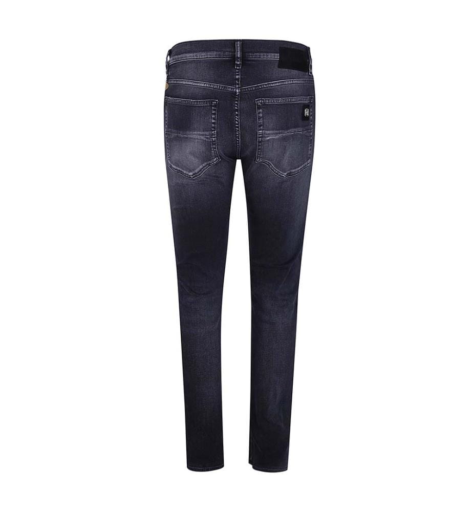 „Snake Thrasher“ Skinny-Jeans – Schwarz