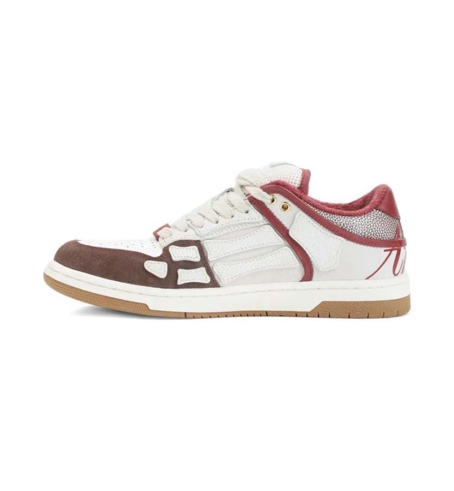 „Xl Skel“ Top Low Sneaker – Braun