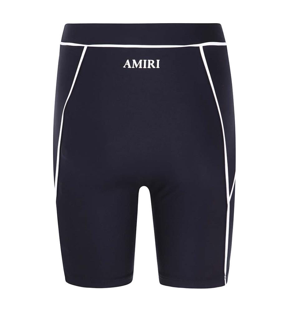 „Amiri Active“ Runde Ma-Radshorts – Schwarz