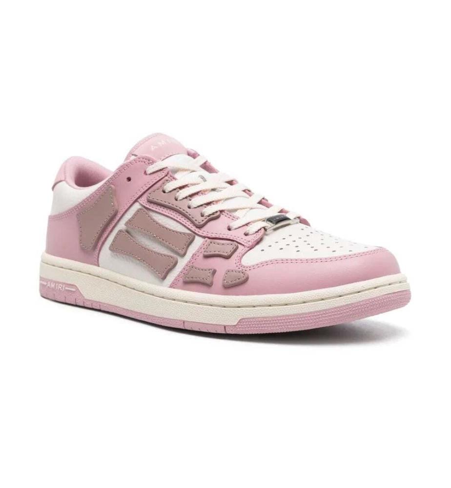 Baskets « Amiri Skel Top Low » - Rose et violet