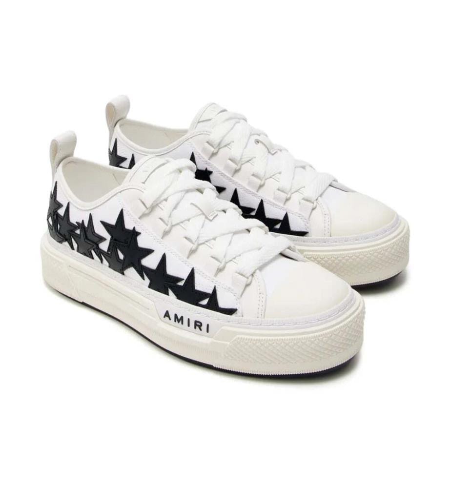 Baskets « Amiri Stars Court Low » - Blanc